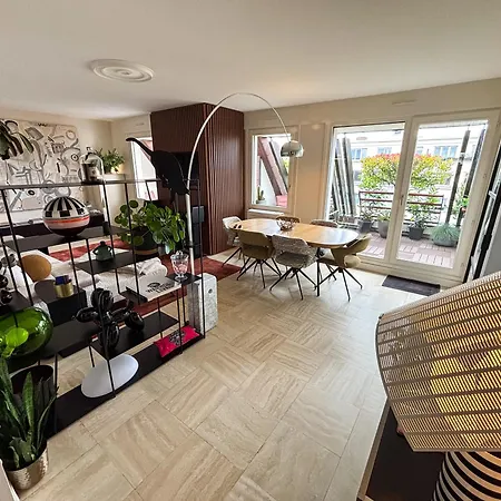 L'attique - Terrasse Panoramique - Acces Transports En Commun - Centre - Commerces A Proximite *